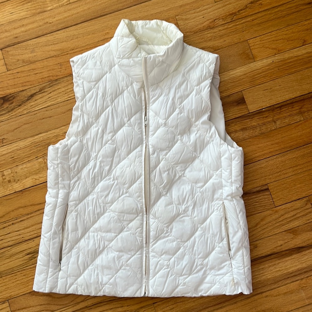Cute white vest